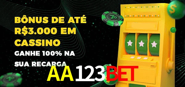 AA123Bet melhor bônus de depósito